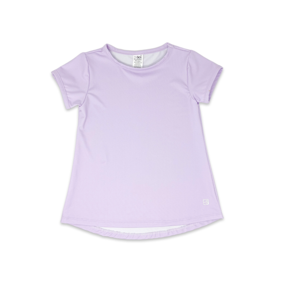 Bridget Basic Tee Petal Purple