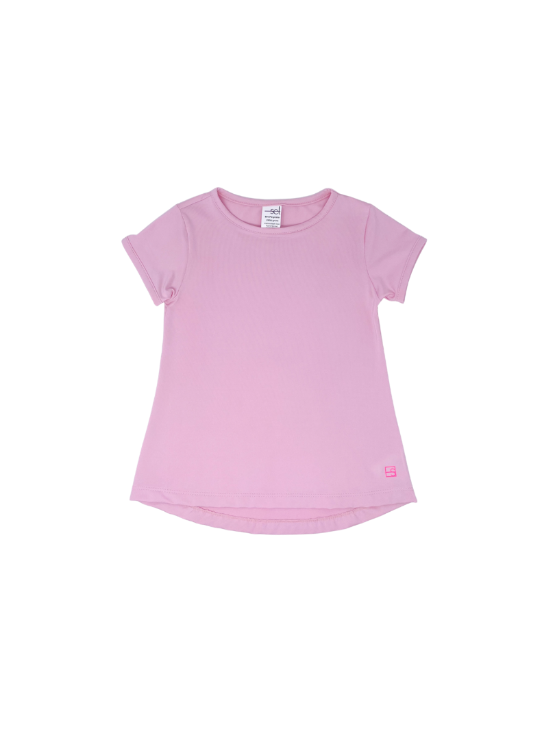 Bridget Basic Tee Cotton Candy Pink