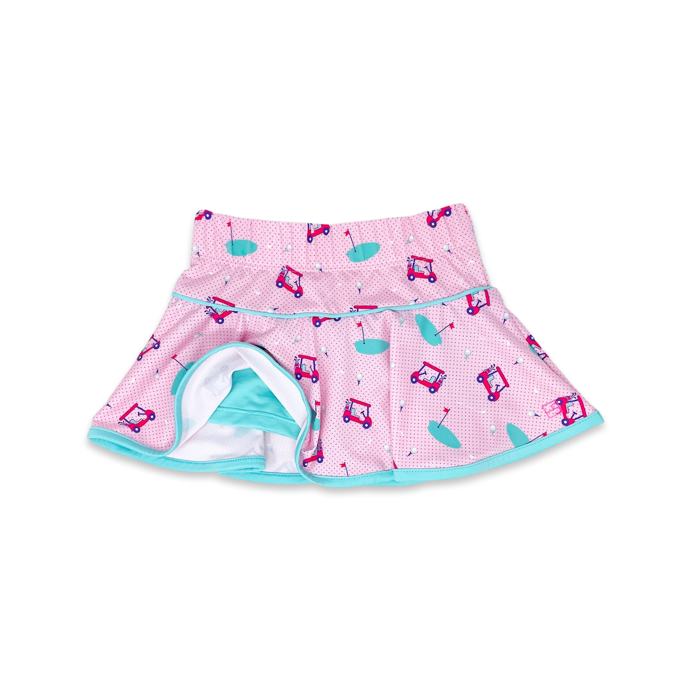 Quinn Skort Hole in One Totally Turquoise