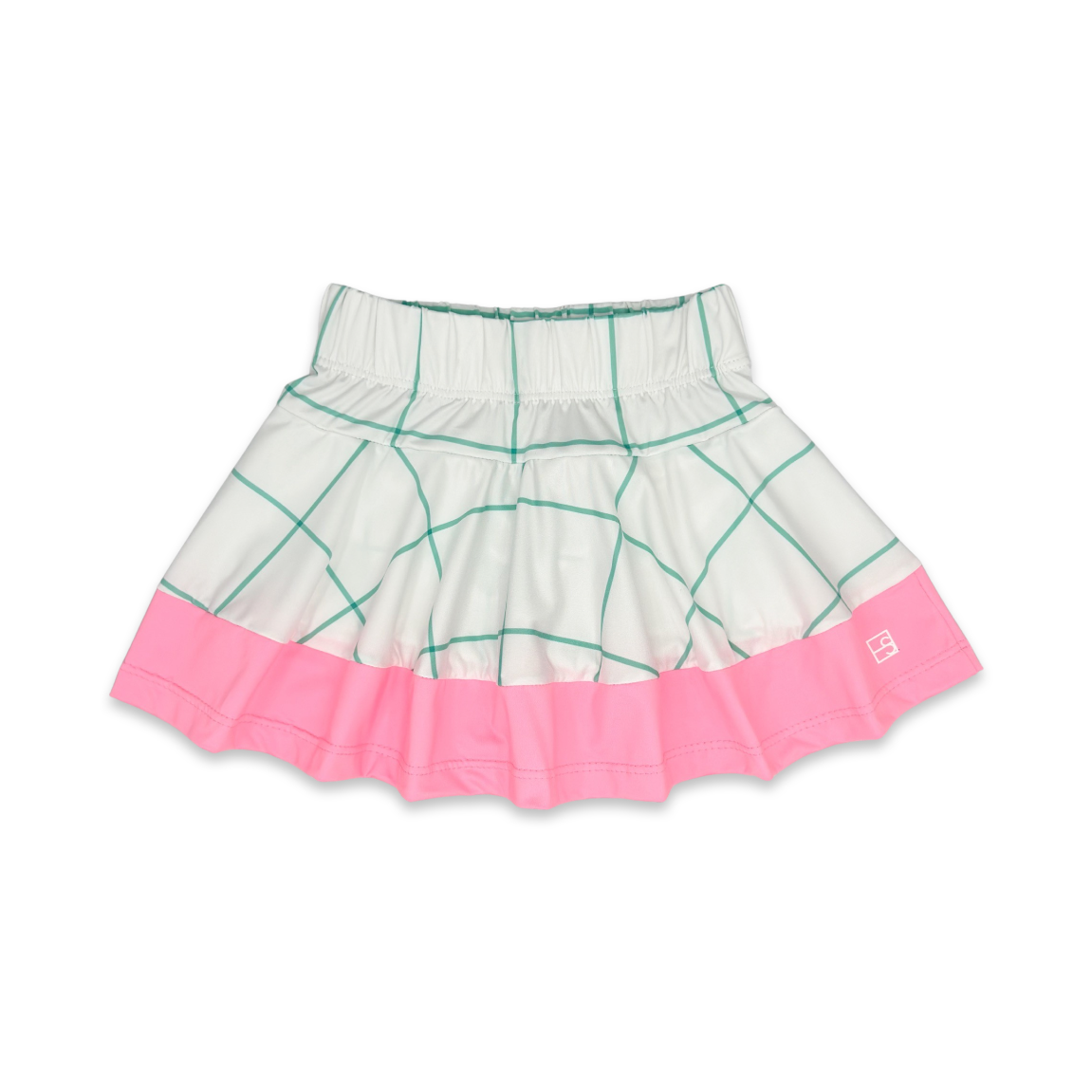 Amber Skort Mint Windowpane