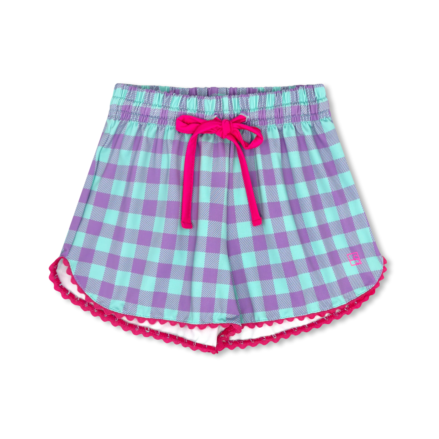 Emily Short Totally Precious Check Power Pink