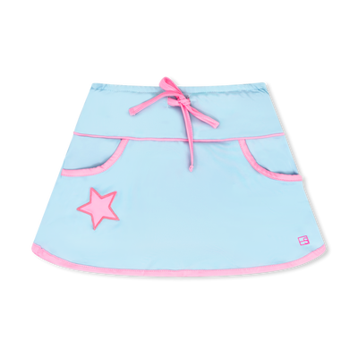 Tiffany Skort Cotton Candy Blue Flamingo Pink Star