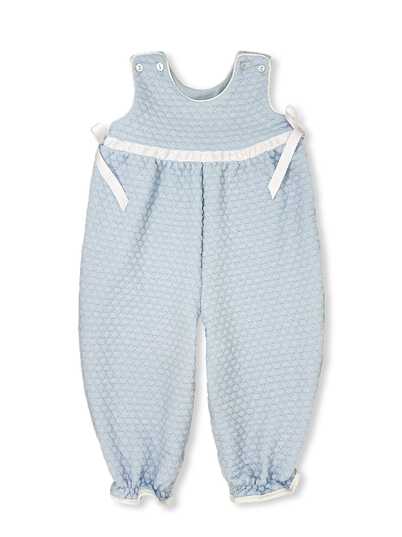 Rosie Romper Windy Blue Quilted