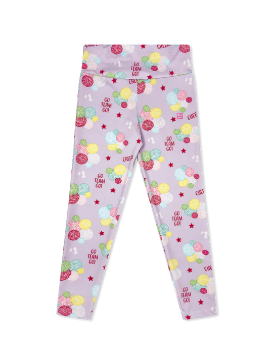 Abigail Highwaist Legging Cheer Goals