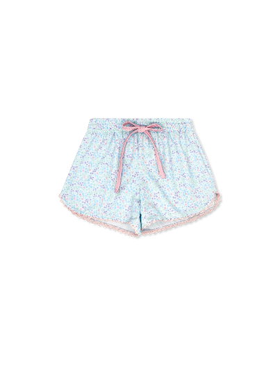 Emily Short Frosted Floral Cotton Candy Pink
