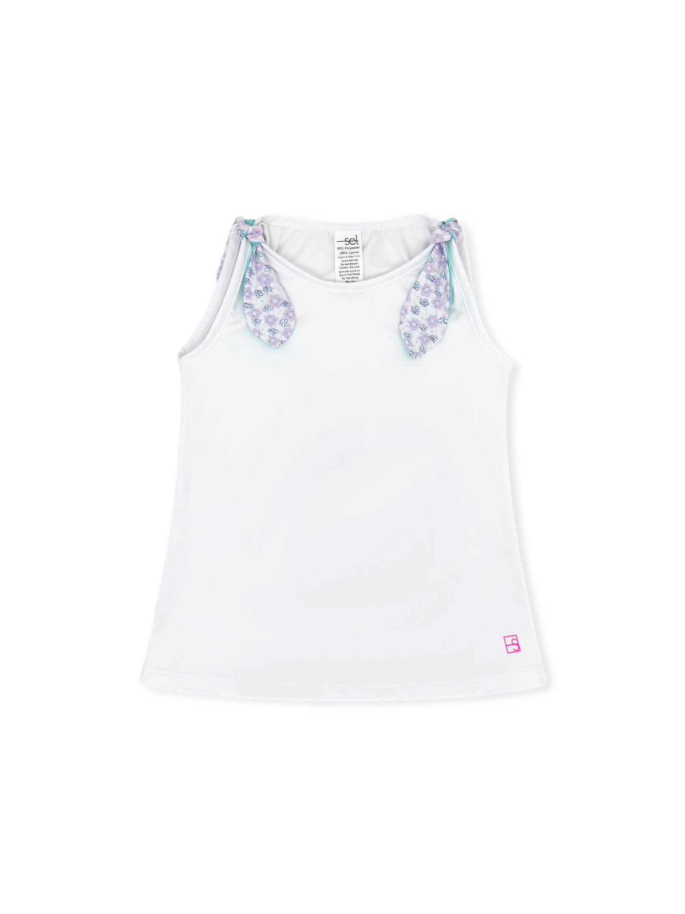 Jessica Tank Pure Coconut Blissful Blooms