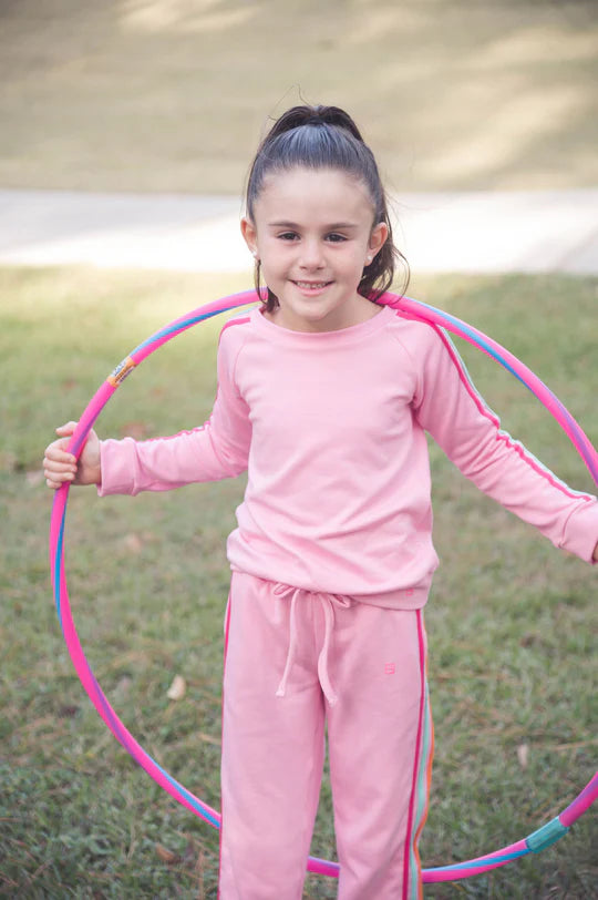Savannah Jogger Set Taffy Pink, Strawberry Pink