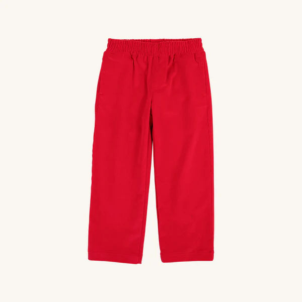 Sheffield Pants Corduroy Richmond Red, Osprey Oatmeal