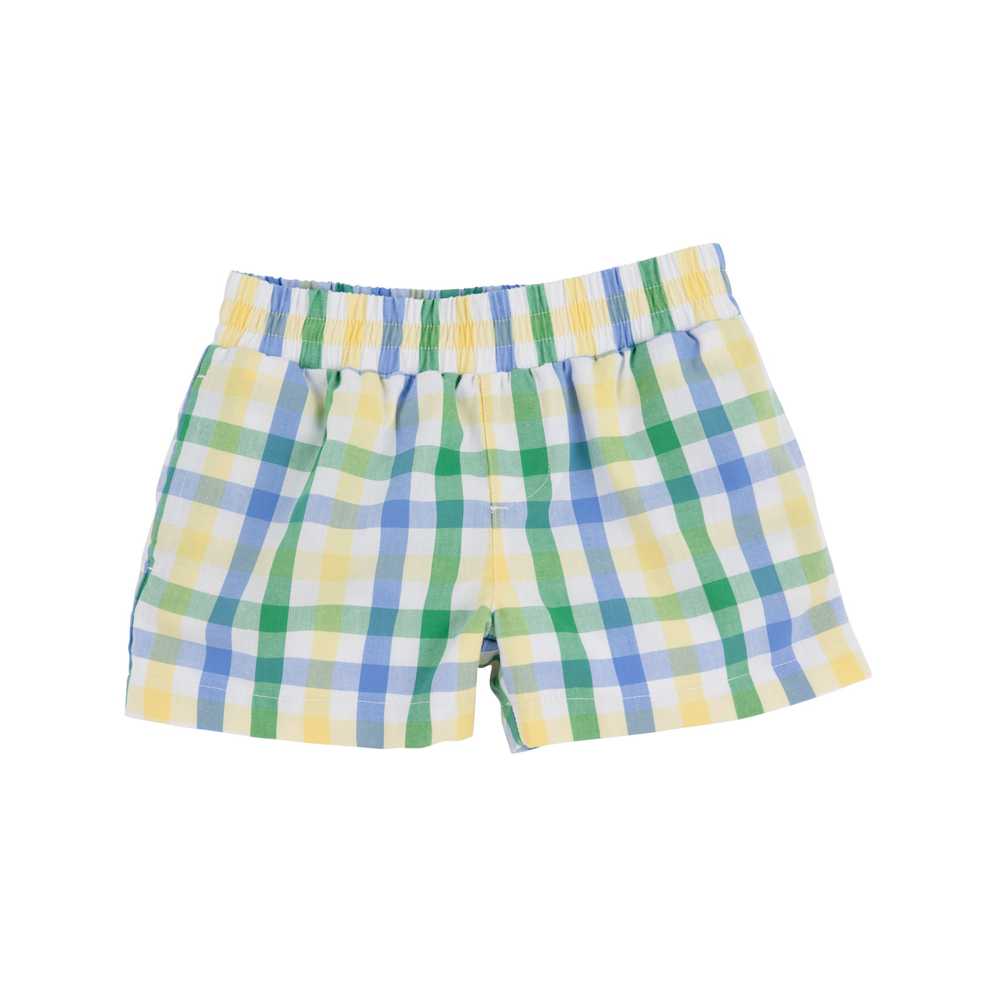 Sheffield Shorts Polo Field Plaid Barbados Blue