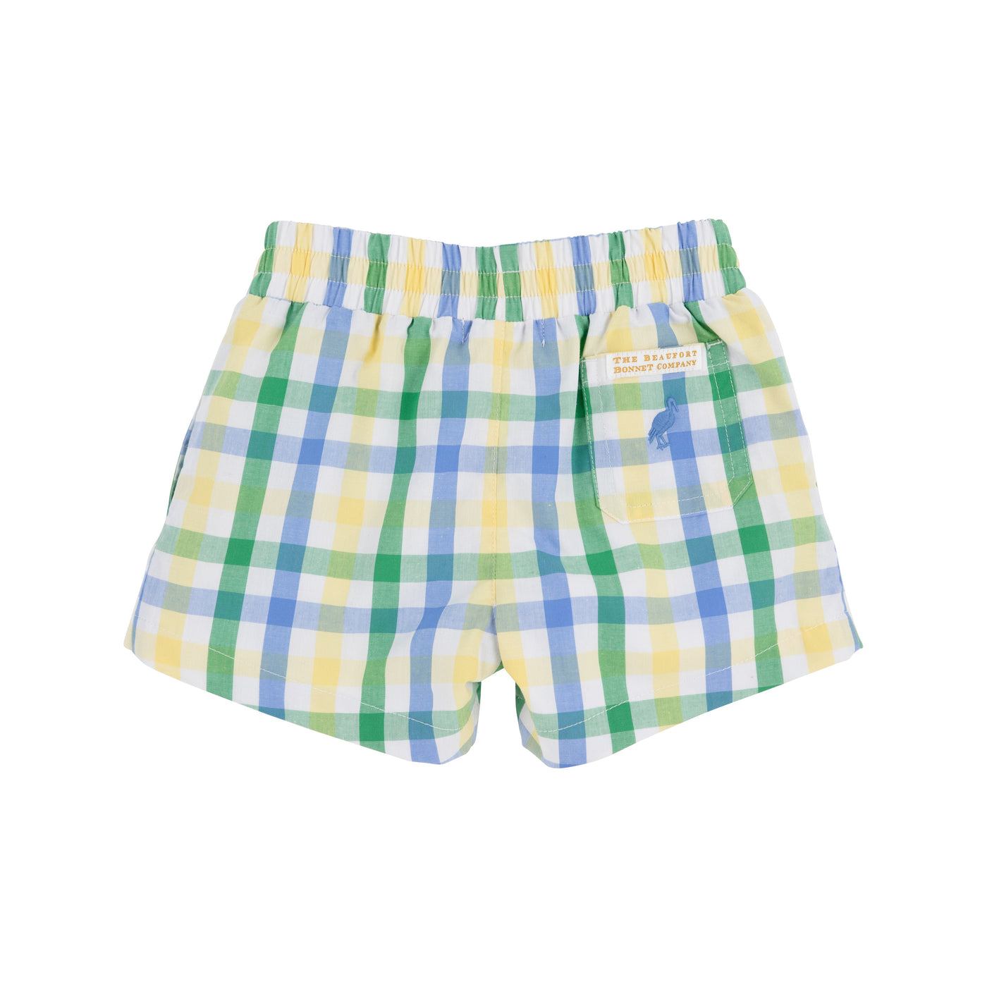 Sheffield Shorts Polo Field Plaid Barbados Blue