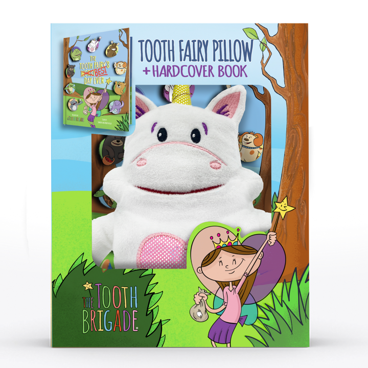 Sprinkles Tooth Fairy Pillow & Tooth Fairy Book Set
