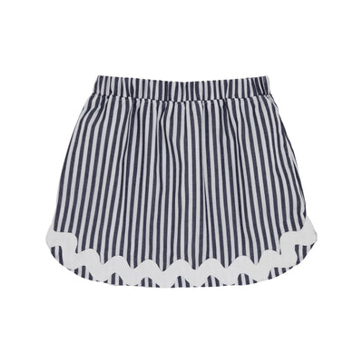 Susanne Skirt Nantucket Navy Stripe