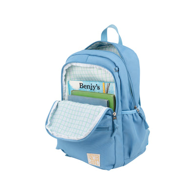 Don't Forget Your Backpack Beale Street Blue Grace Bay Green BSB Windowpane