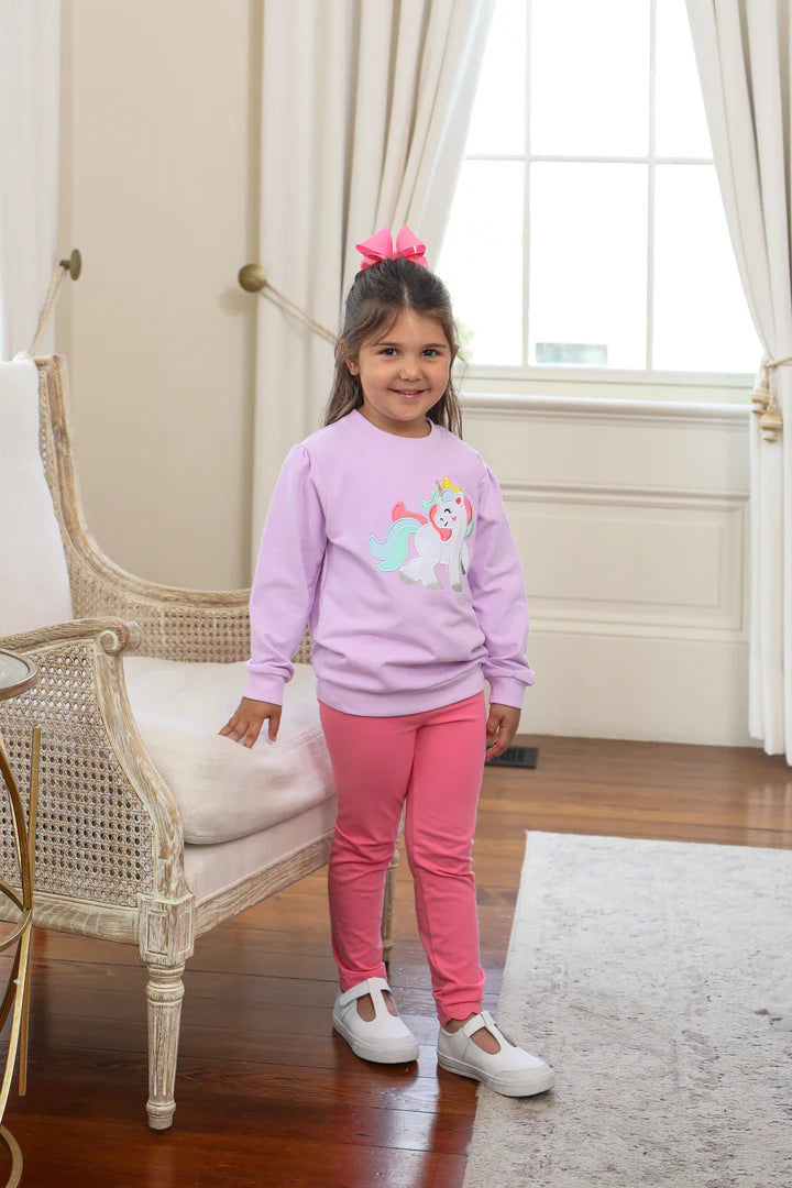 French Terry Pullover Unicorn