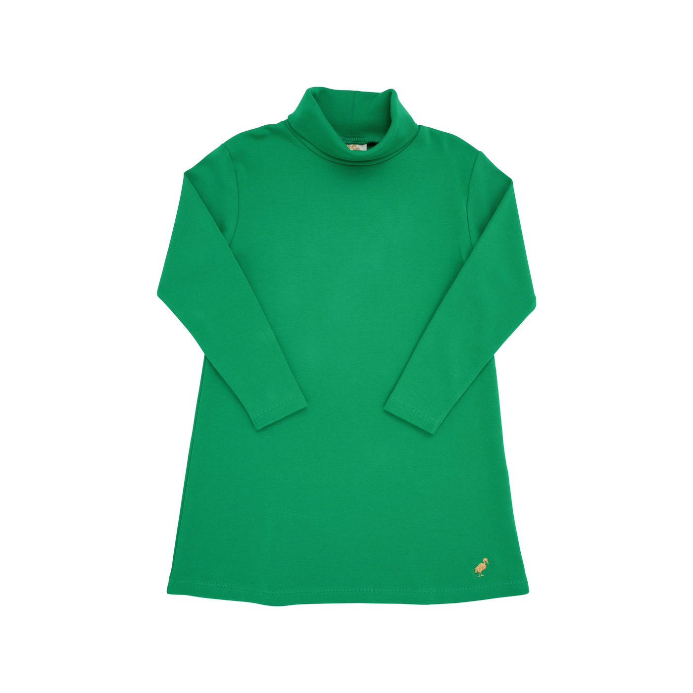 Tatum's Turtleneck Dress Kiawah Kelly Green