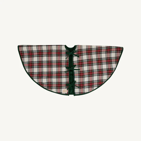Tidings Tree Skirt Charlie Place Plaid, Grier Green