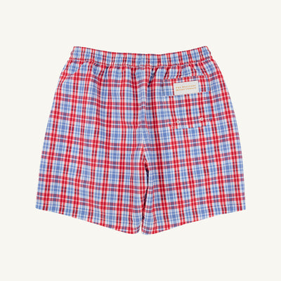 Toddy Swim Trunks Lawn Party Plaid