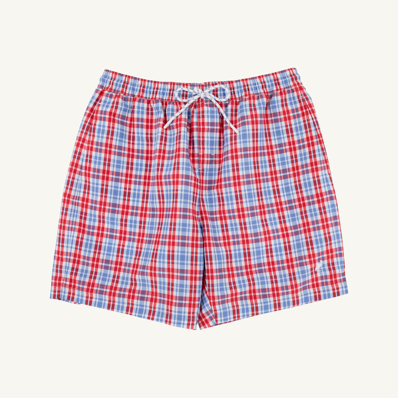 Toddy Swim Trunks Lawn Party Plaid