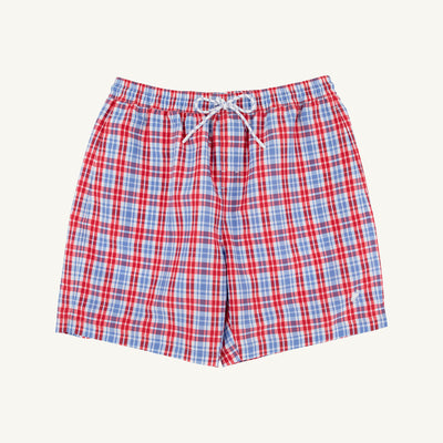 Toddy Swim Trunks Lawn Party Plaid
