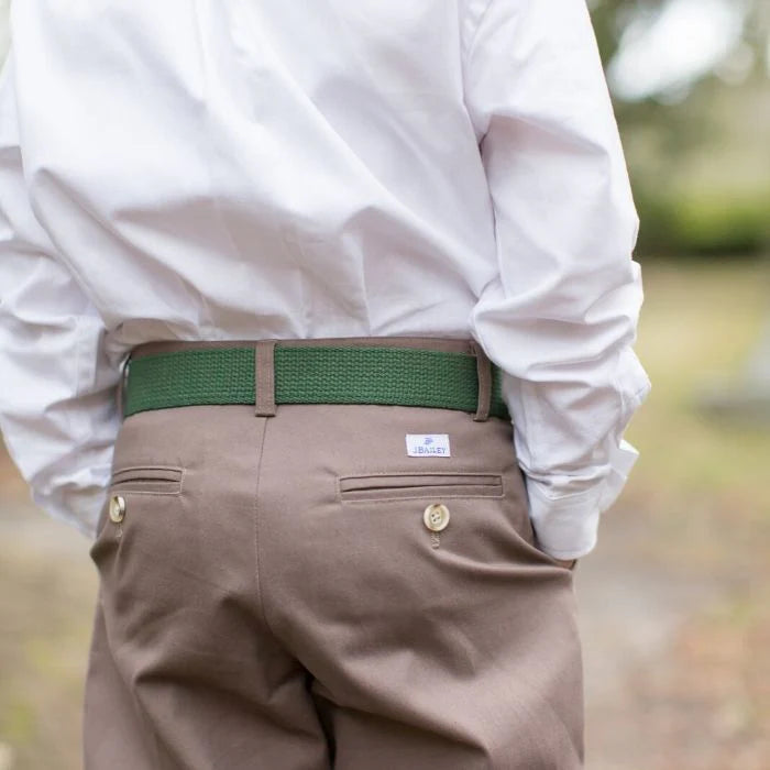 Buddy Belt Green Canvas