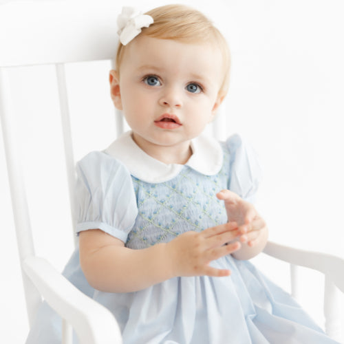 Rosebud Diamond Smocked Dress 2 Options