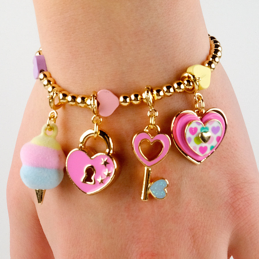 Charm It! Gold Layered Heart