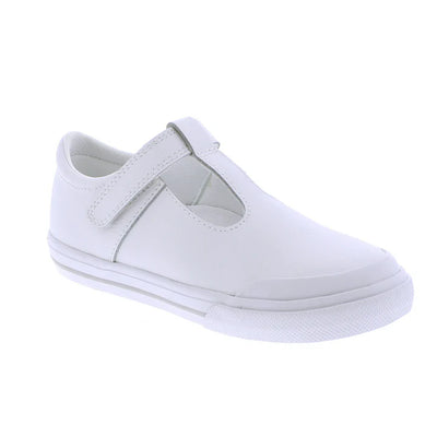 Drew White Leather, Gray