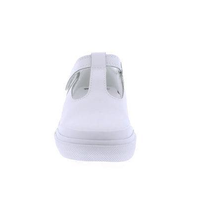 Drew White Leather, Gray