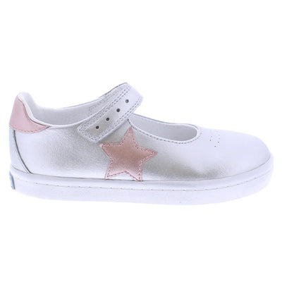 Stella Silver & Rose Leather