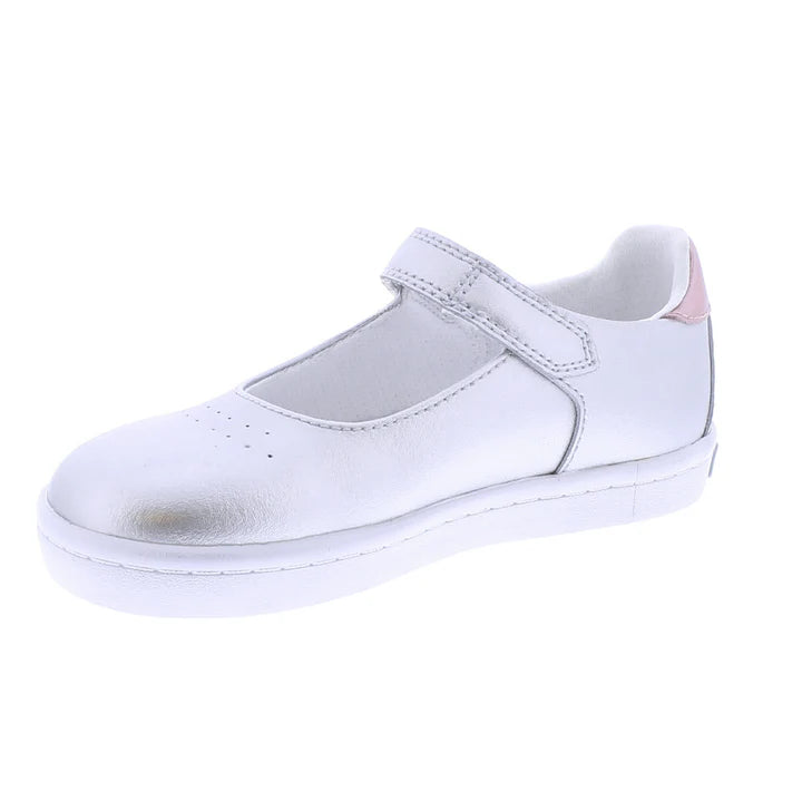 Stella Silver & Rose Leather