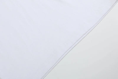 White Cotton Santa Collared Shirt