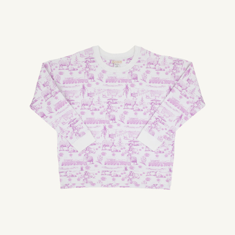 Women's Cassidy Comfy Crewneck Lavender & Lambs