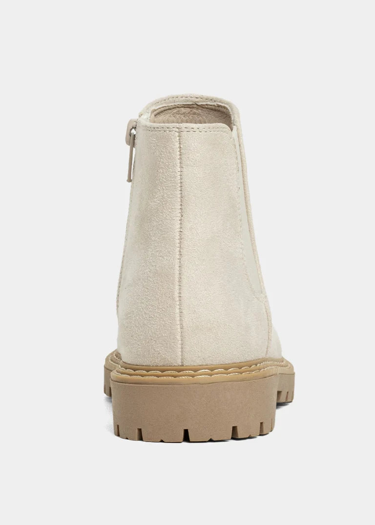 Zophie Mini Boot Light Grey Suede