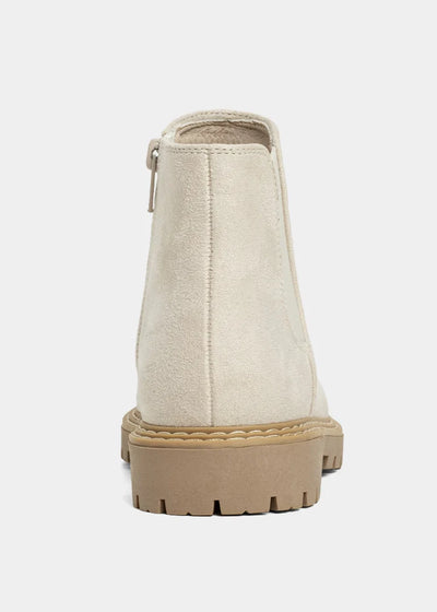 Zophie Mini Boot Light Grey Suede
