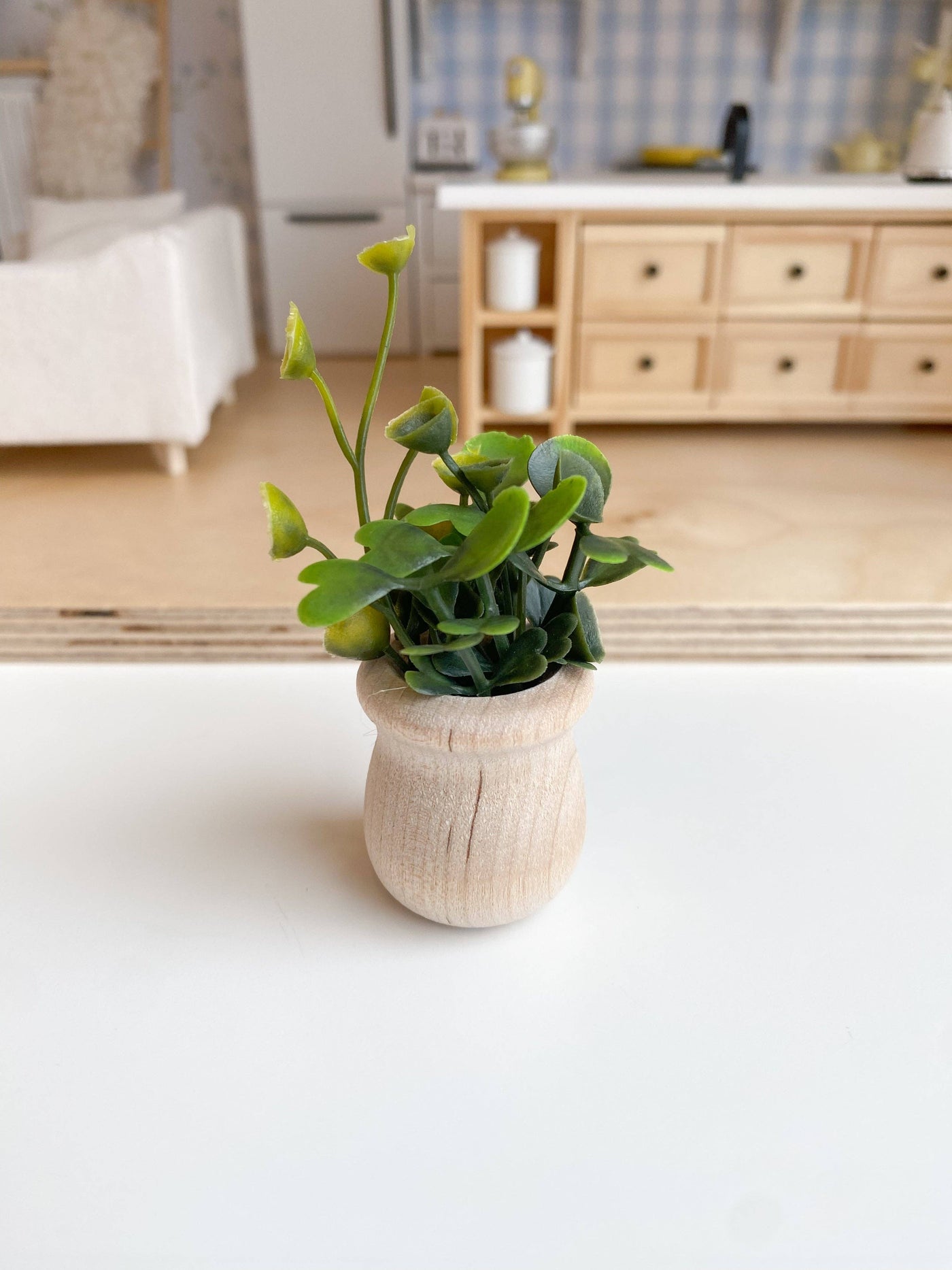 Dollhouse Potted Plant | Various Sizes + Styles: Medium