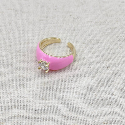 Clouds Enamel Ring One Size ( 2 Colors)