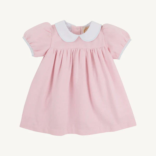 Adaire Dress Sandpearl Pink Herringbone