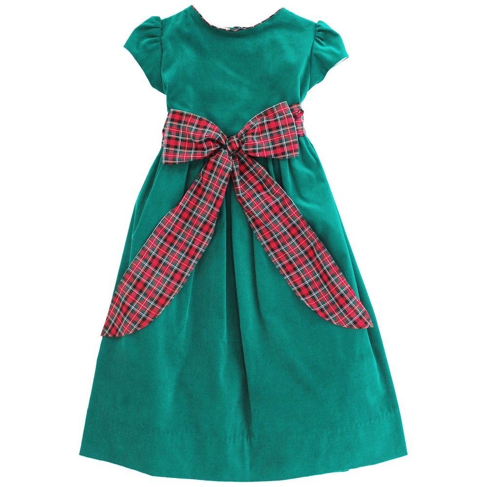 Clover Cord with Frasier Plaid Dress