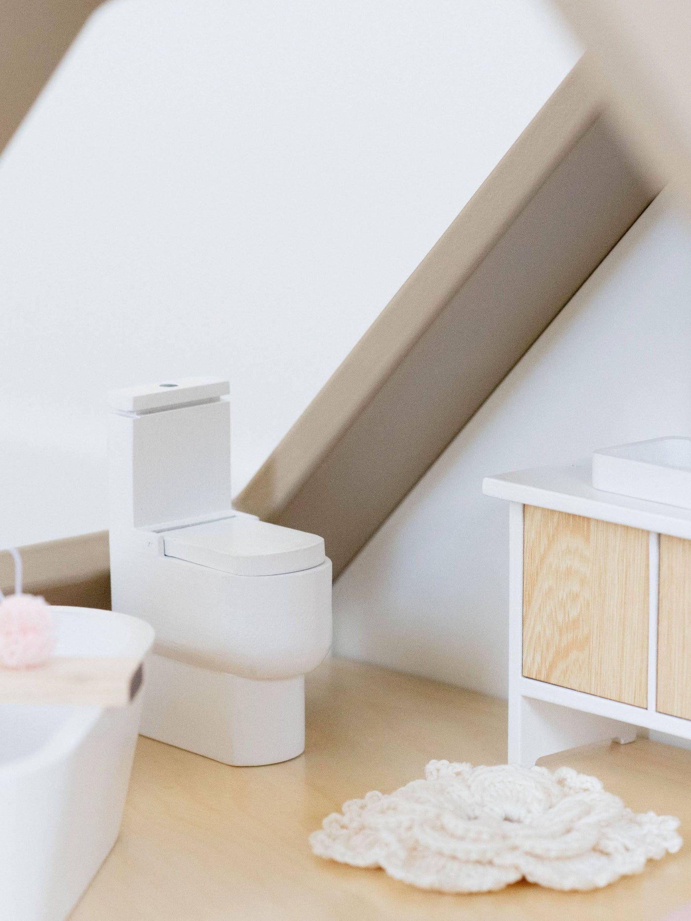 Dollhouse Toilet | White