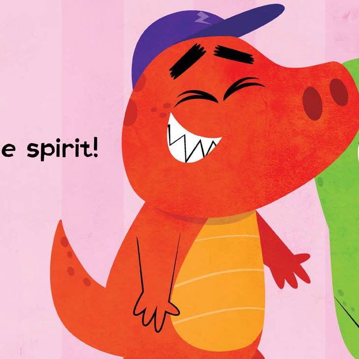 Little Dinos Don't Bully Board Book