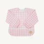 Biscuit Bib Palm Beach Pink Gingham