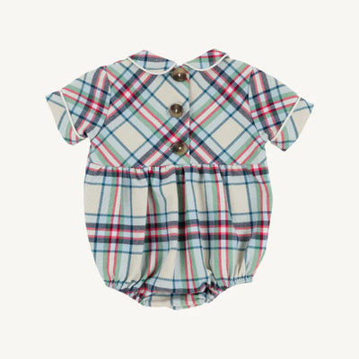 Bradford Bubble Ardmore Pier Plaid & Palmetto Pearl