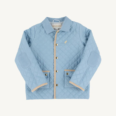Caldwell Quilted Coat Barrington Blue with Barrington Blue MW