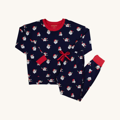 Callahan Cabernet Lounge Set Jolly Old St Nick, Richmond Red