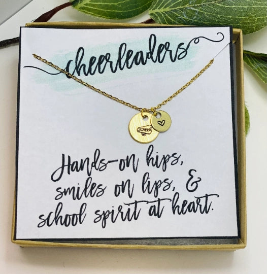 Cheer Gold Necklace