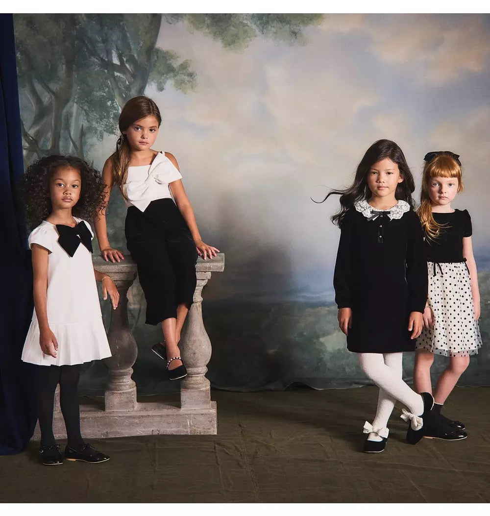 The Pleated Bow Dress