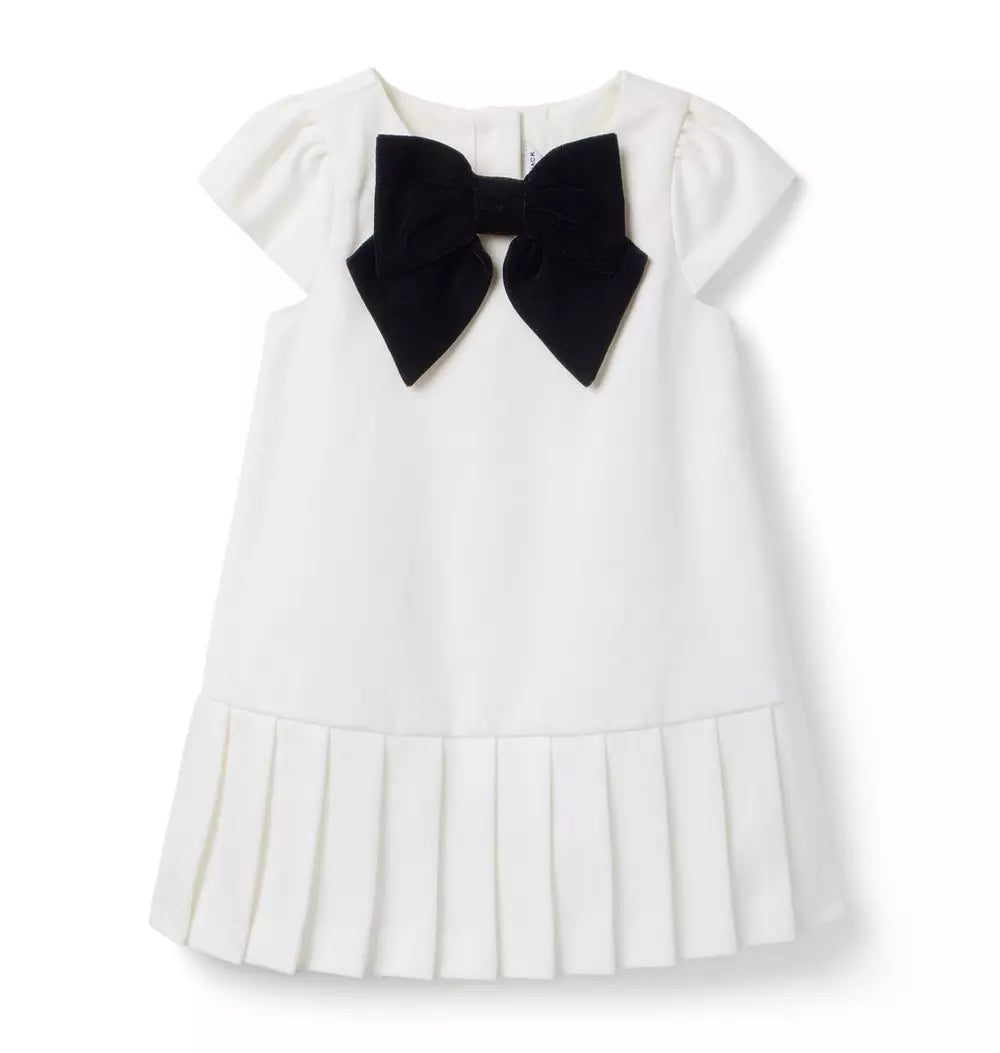 The Pleated Bow Dress