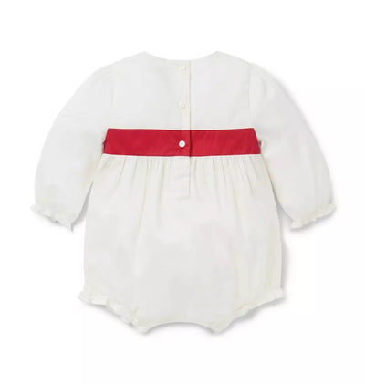 The Bow Ment Baby Romper