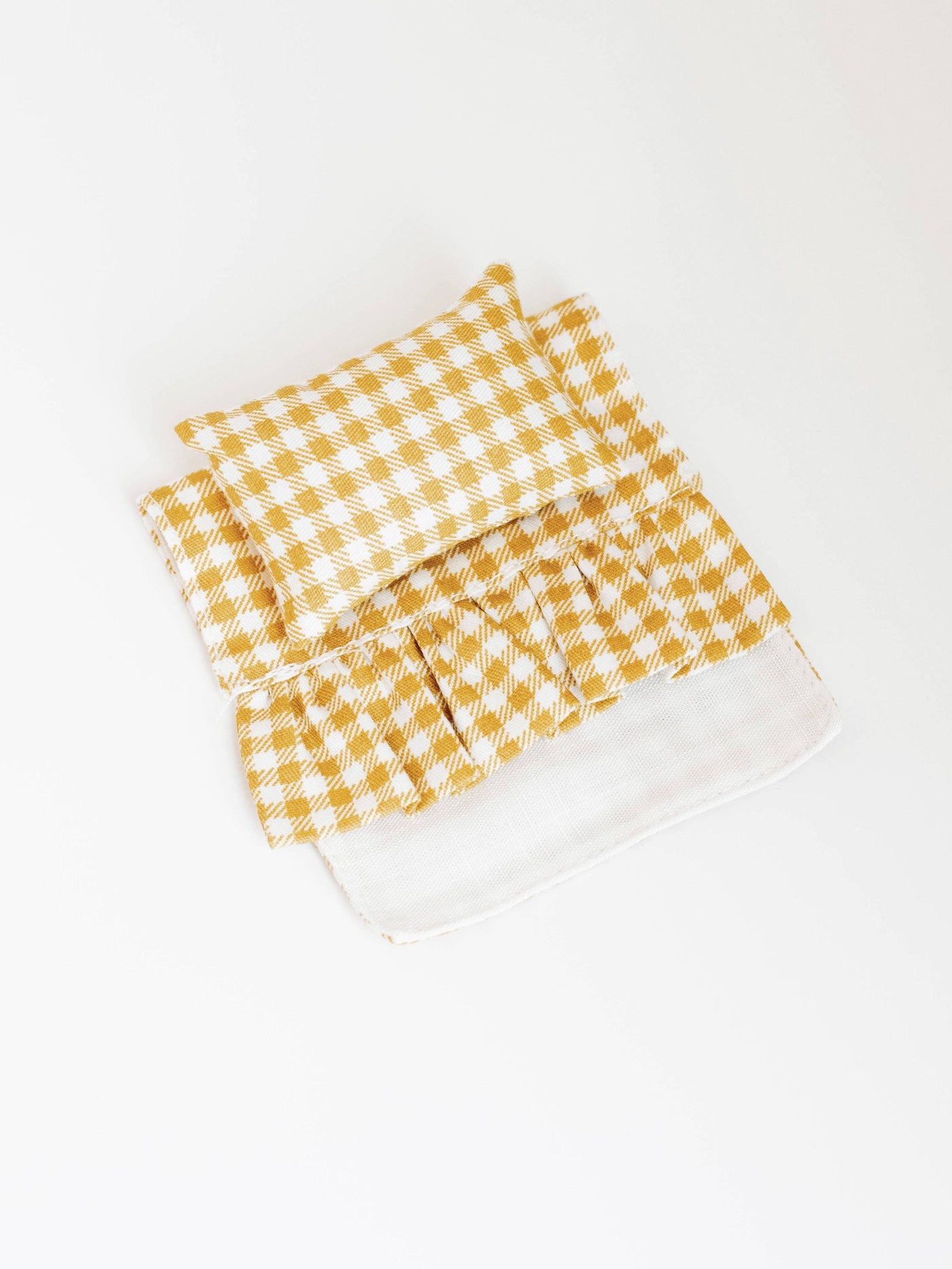 Dollhouse Single Bedding Set | Multiple Colors: Off White Linen