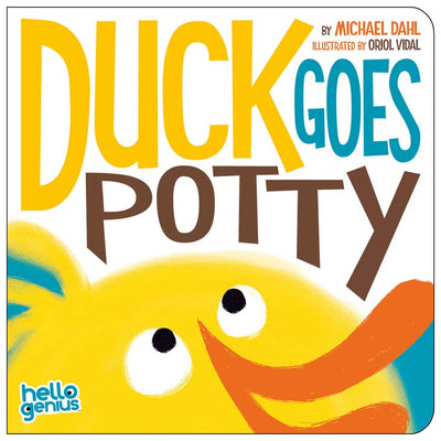 Duck Goes Potty Board Book
